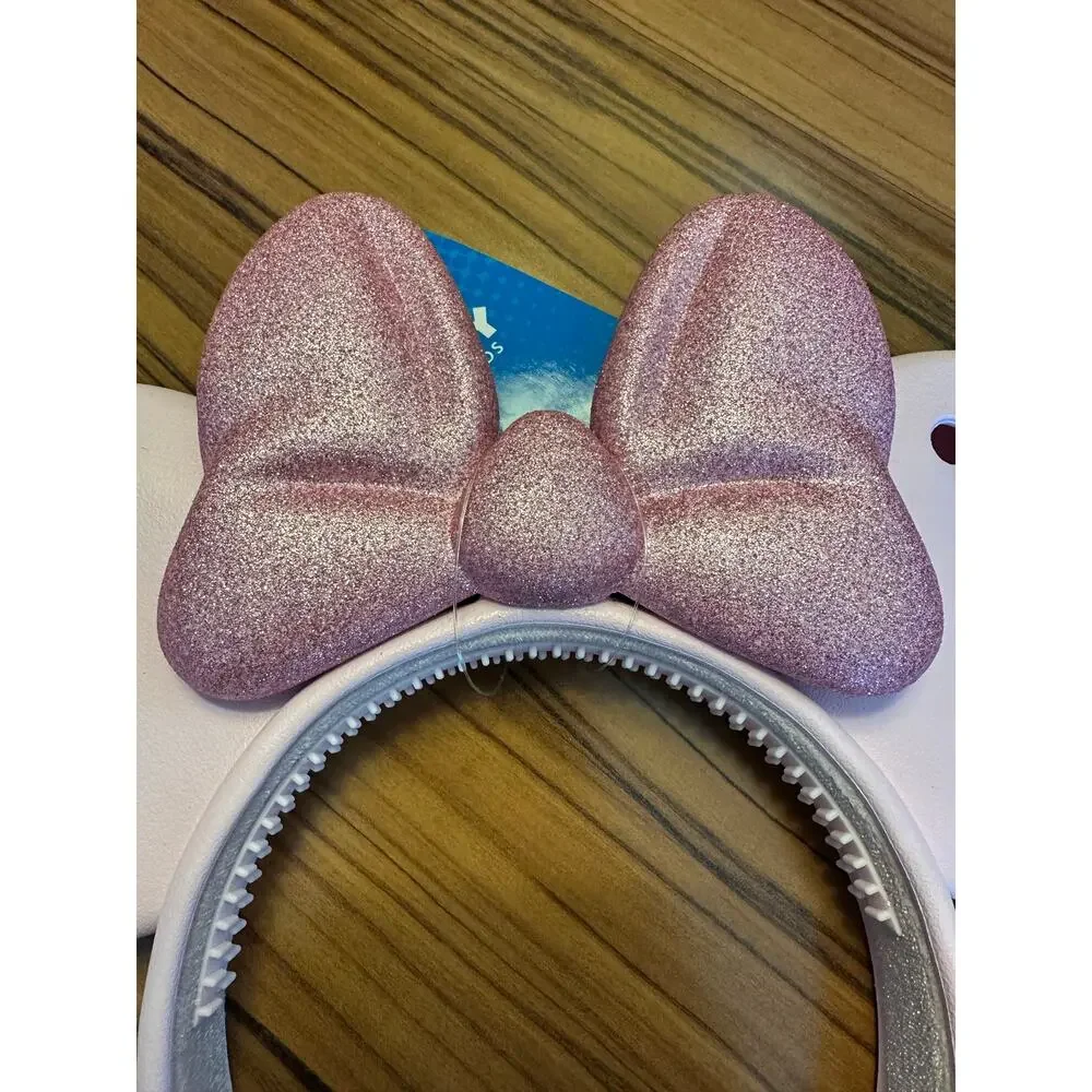 Disney Pink Croc Minnie Mouse Ears